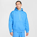 ★ドイツ発*NIKE*新作*SOLO SWOOSH フーディ/HEMP★ Nike Solo Swoosh Men's Fleece Pullover Hoodie. Nike JP